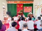 Tây Sơn: Phó Bí thư Thường trực Huyện ủy dự Ngày hội Đại đoàn kết tại thôn 1, xã Bình Nghi