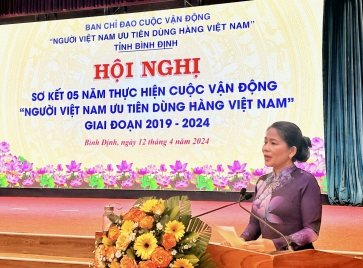 Hội nghị sơ kết 05 năm thực hiện Cuộc vận động “Người Việt Nam ưu tiên dùng hàng Việt Nam” giai đoạn 2019 - 2024