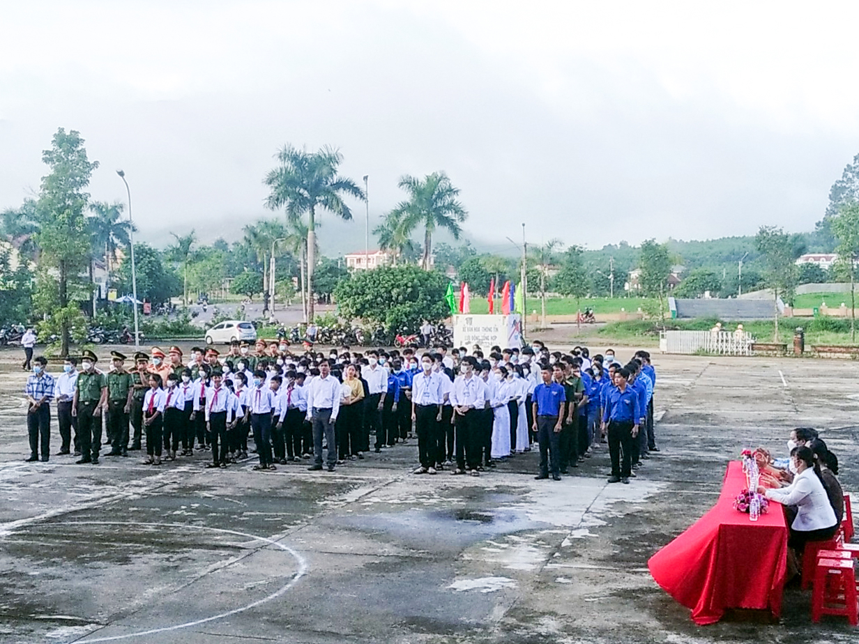 Quang cảnh Lễ Phát động